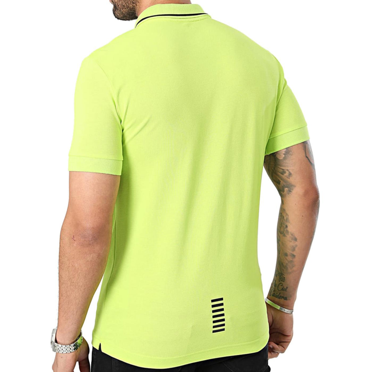 EMPORIO ARMANI 7 EA7 TRAIN CORE ID POLO PIQUET - seconda immagine