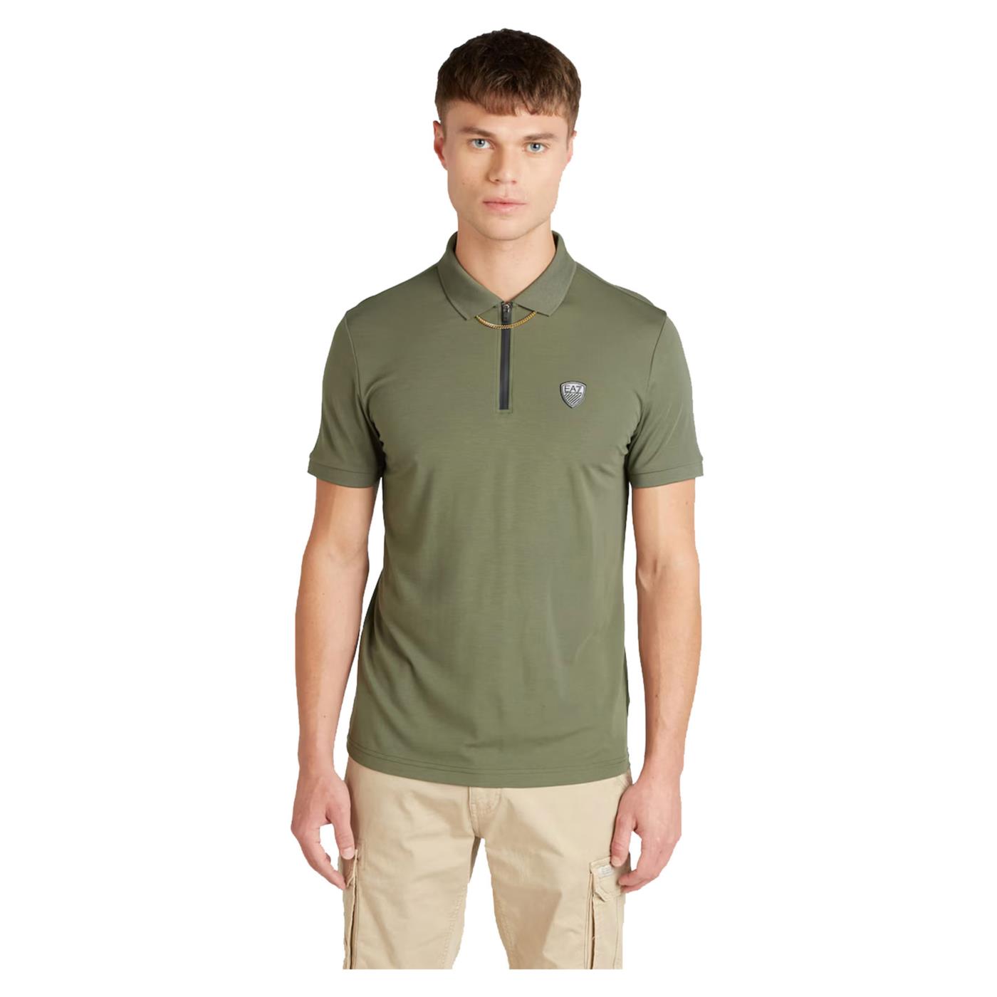 EMPORIO ARMANI 7 EA7 TRAIN PREMIUM SHIELD POLO