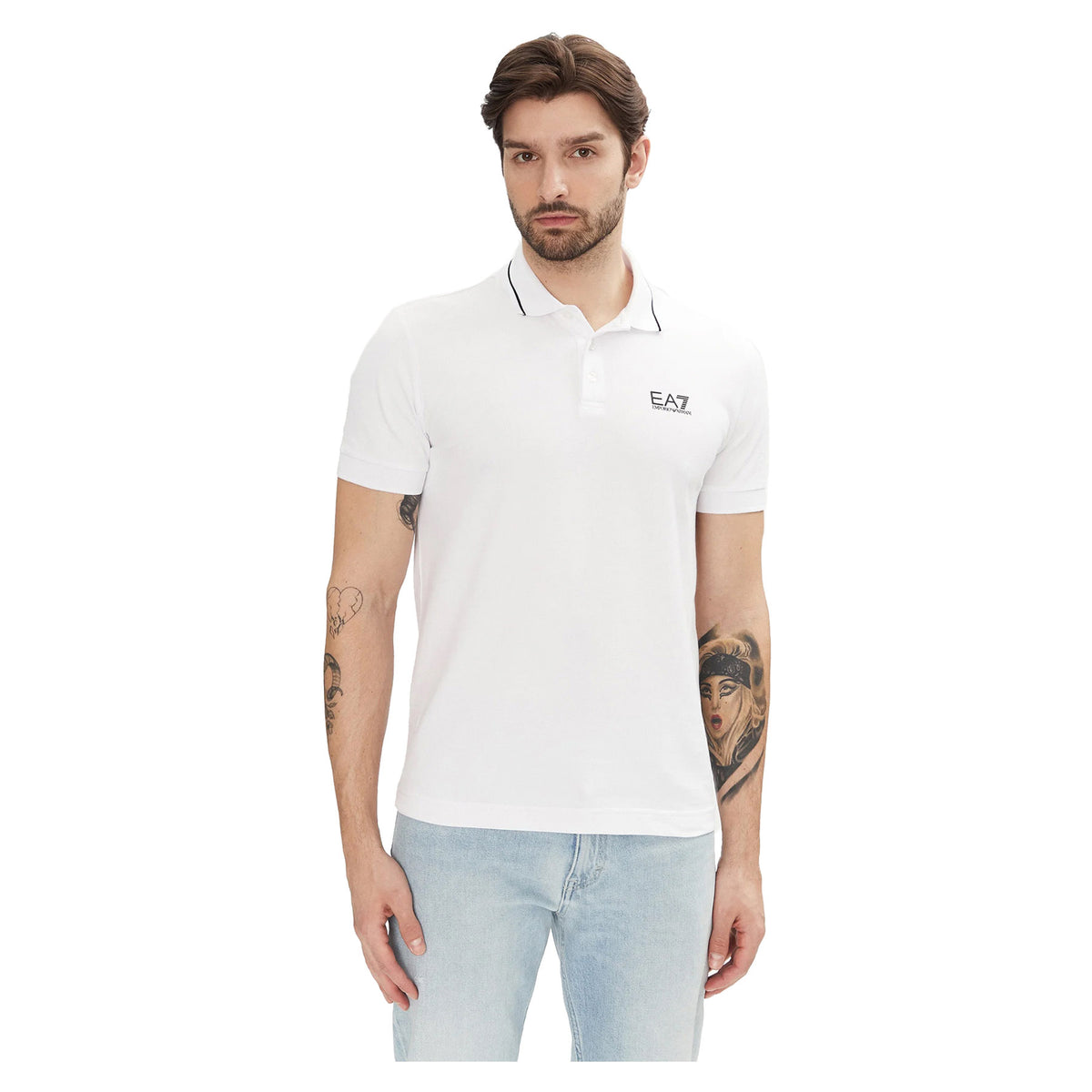 EMPORIO ARMANI 7 EA7 TRAIN CORE PIQUET POLO ST
