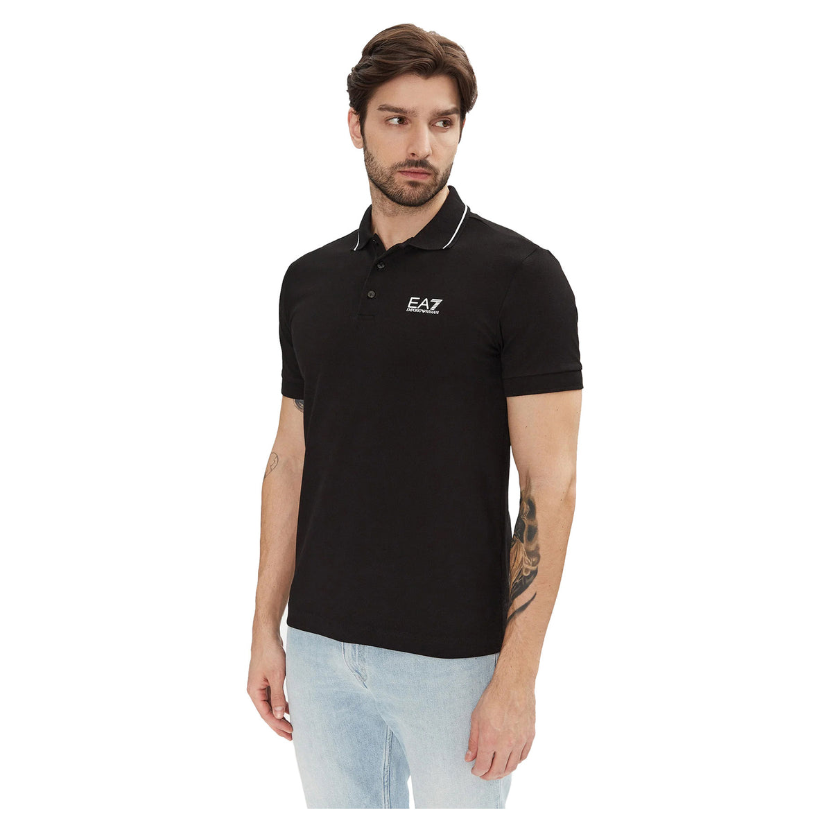 EMPORIO ARMANI 7 EA7 TRAIN CORE POLO ML STR