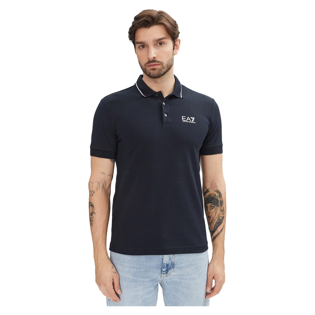 EMPORIO ARMANI 7 EA7 TRAIN CORE POLO ML STR