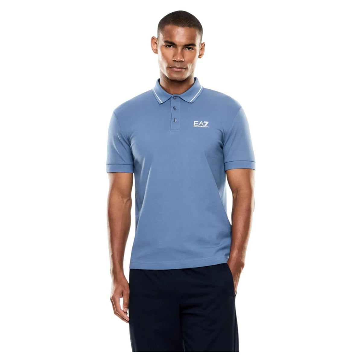 EMPORIO ARMANI 7 EA7 TRAIN CORE POLO PIQUET
