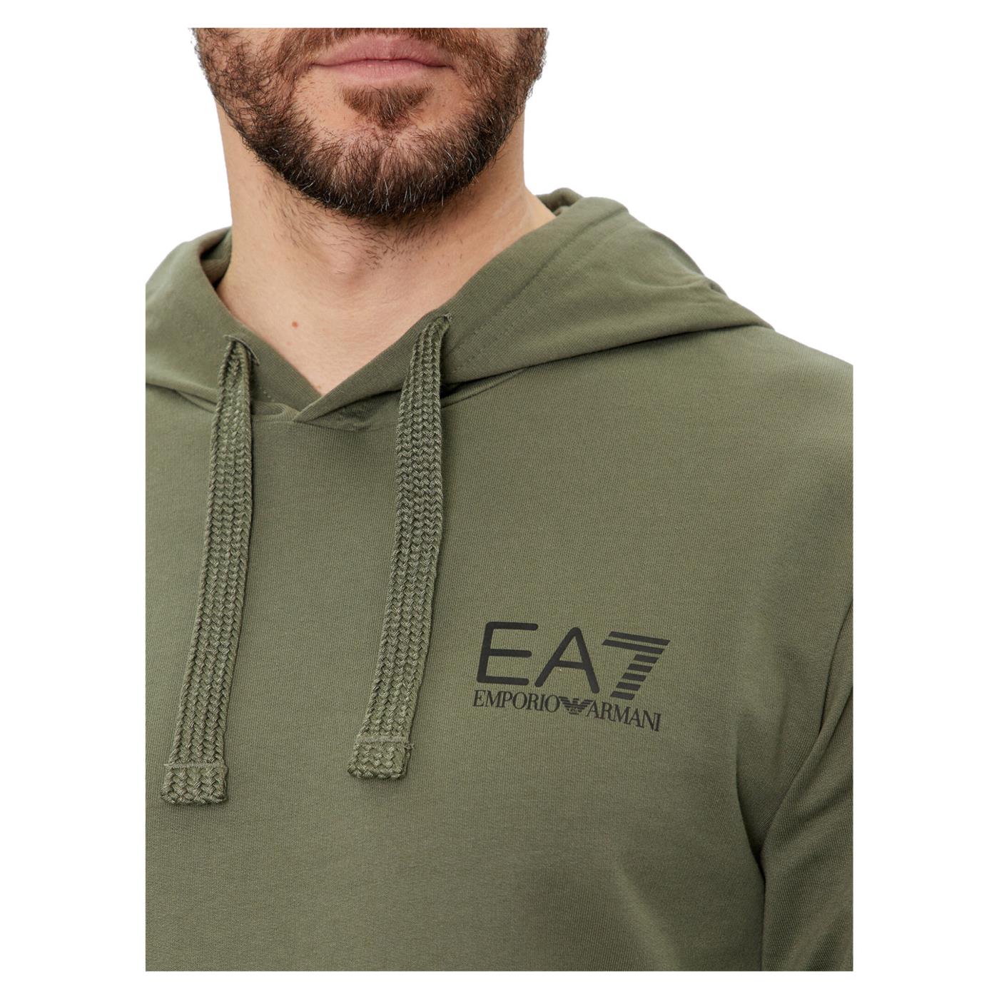 EMPORIO ARMANI 7 EA7 TRAIN LOGO SERIES HOODIE