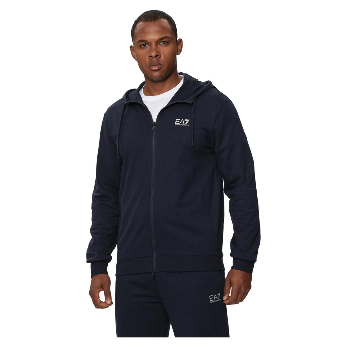 EMPORIO ARMANI 7 EA7 TRAIN CORE ID M HOODIE FZ