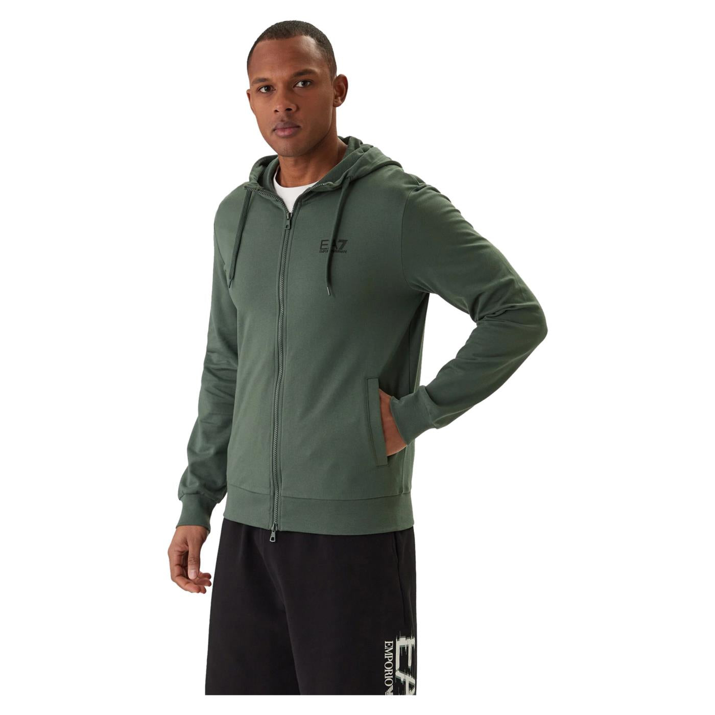 EMPORIO ARMANI 7 EA7 TRAIN CORE ID M HOODIE FZ