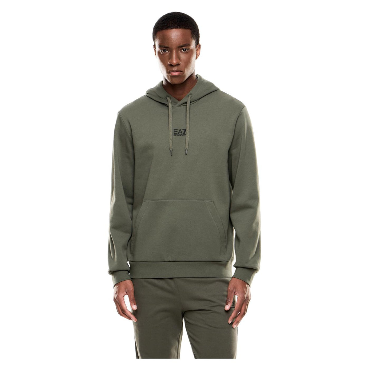 EMPORIO ARMANI 7 EA7 TRAIN CORE ID M HOODIE - seconda immagine