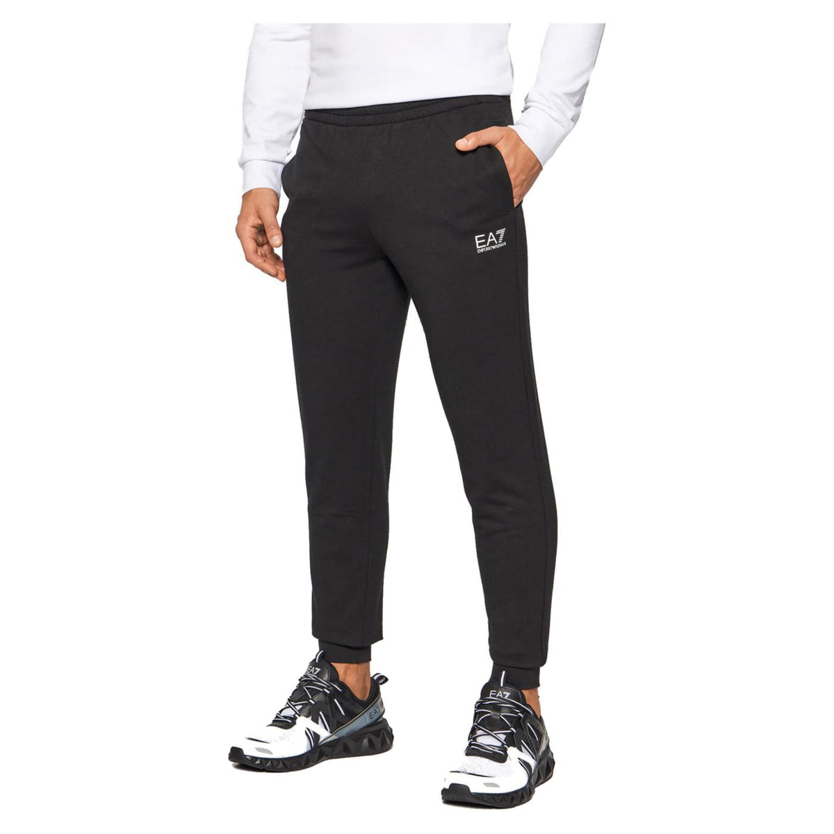 EMPORIO ARMANI 7 EA7 TRAIN CORE ID SLIM PANTS - seconda immagine