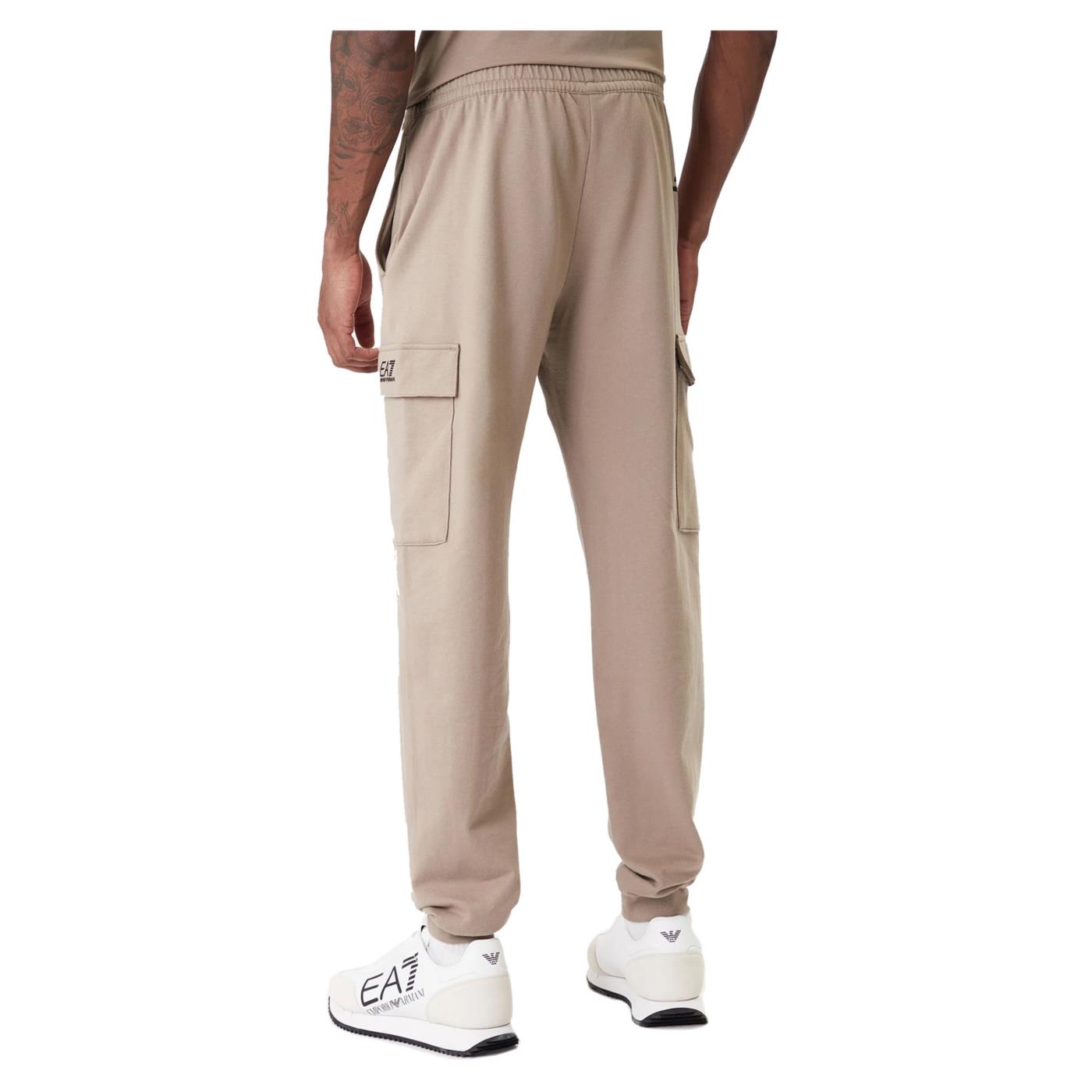 EMPORIO ARMANI 7 EA7 TRAIN CORE ID CARGO PANTS - Beige - vista 2