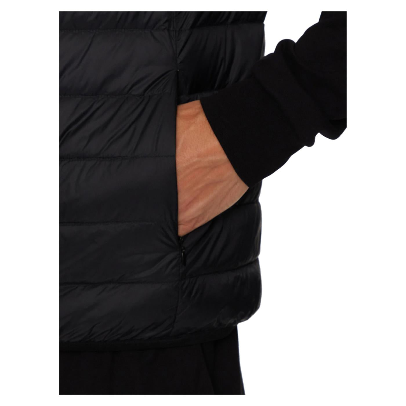 EMPORIO ARMANI 7 EA7 TRAIN DOWN LIGHT VEST - Nero - vista 4