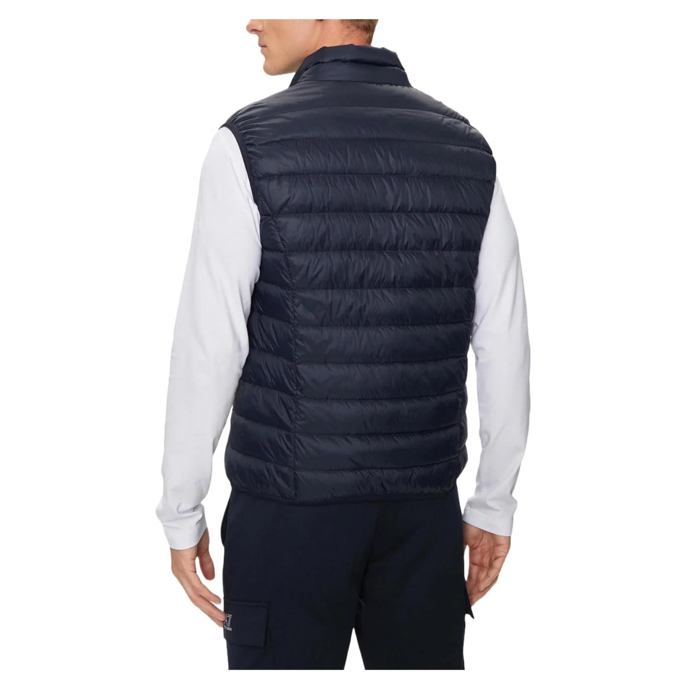 EMPORIO ARMANI 7 EA7 TRAIN DOWN LIGHT VEST - Blu - vista 2