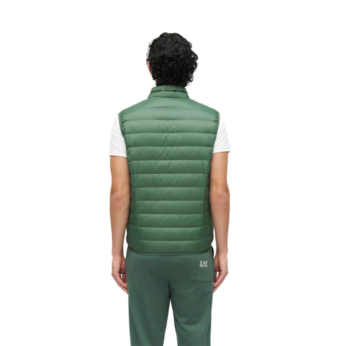 EMPORIO ARMANI 7 EA7 TRAIN DOWN LIGHT VEST - Verde - vista 2