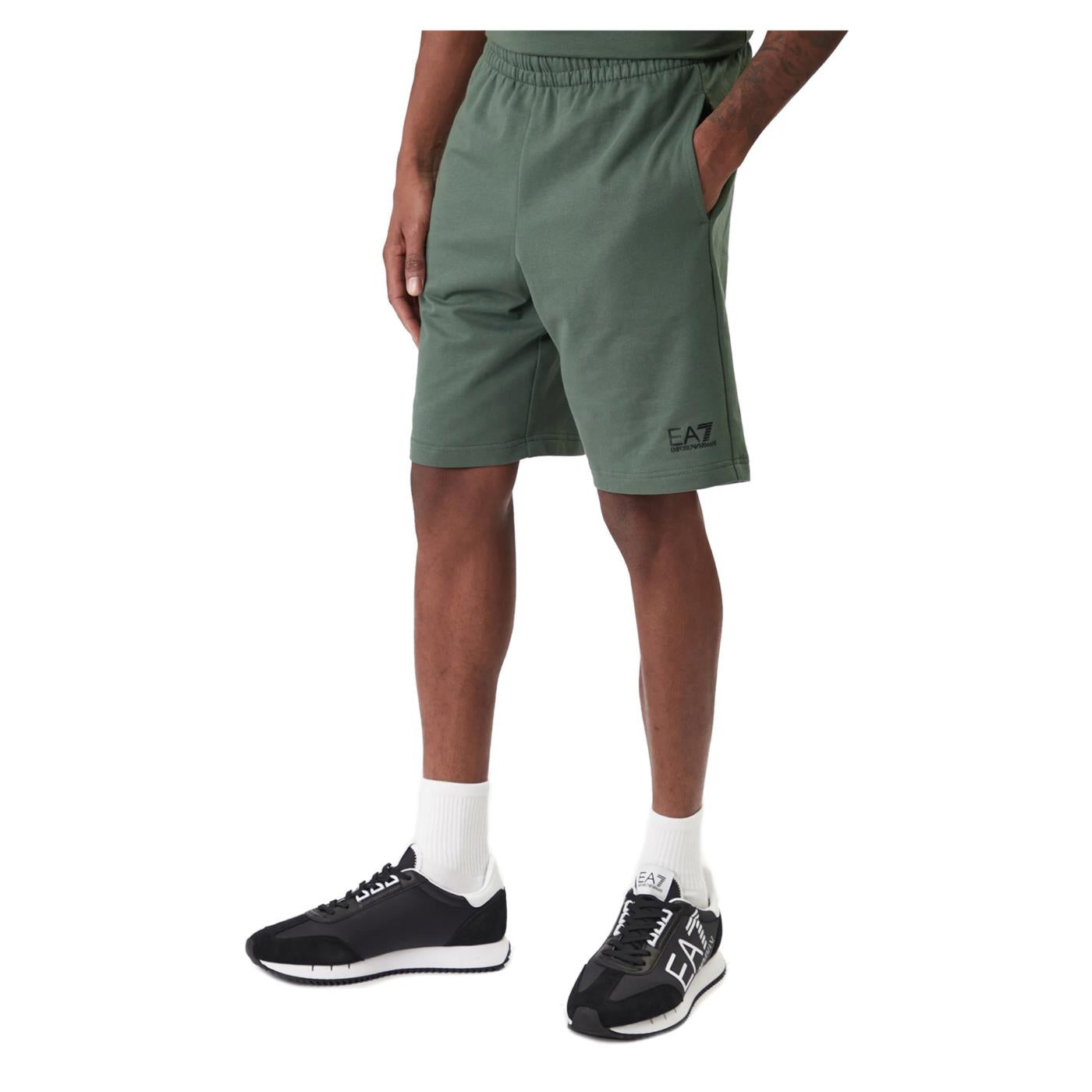 EMPORIO ARMANI 7 EA7 TRAIN CORE ID M BERMUDA - Verde - immagine principale