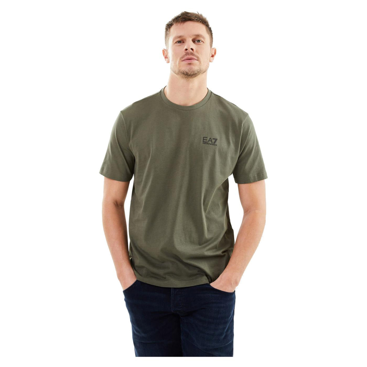 EMPORIO ARMANI 7 EA7 TRAIN LOGO SERIES SS TEE - seconda immagine
