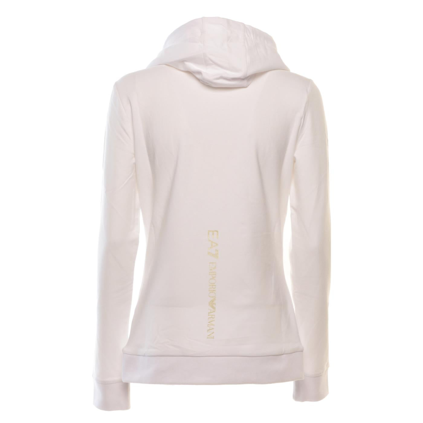EMPORIO ARMANI 7 EA7 TRAIN SHINY W HOODIE