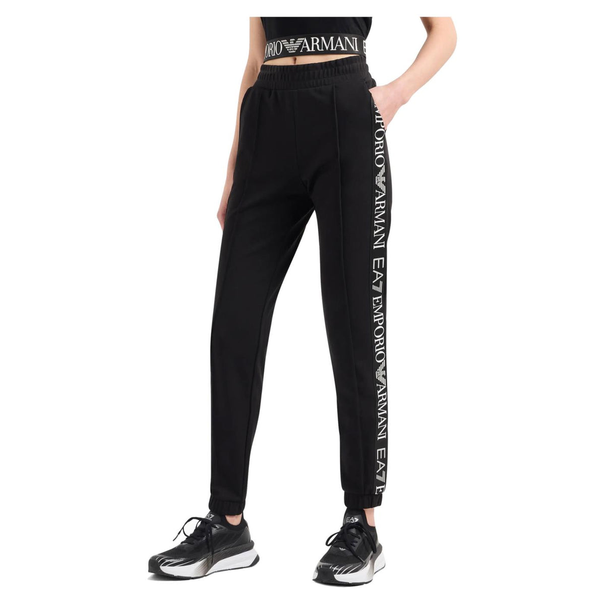 EMPORIO ARMANI 7 EA7 TRAIN SHINY W PANTS - seconda immagine