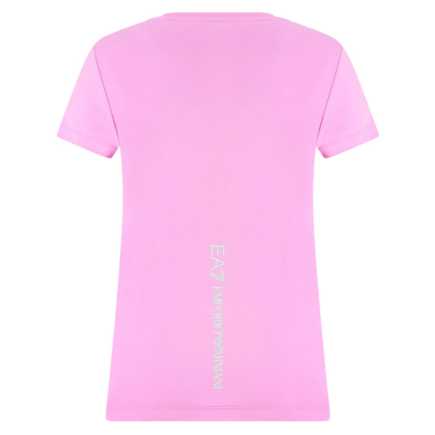 EMPORIO ARMANI 7 EA7 TRAIN SHINY W TEE SS
