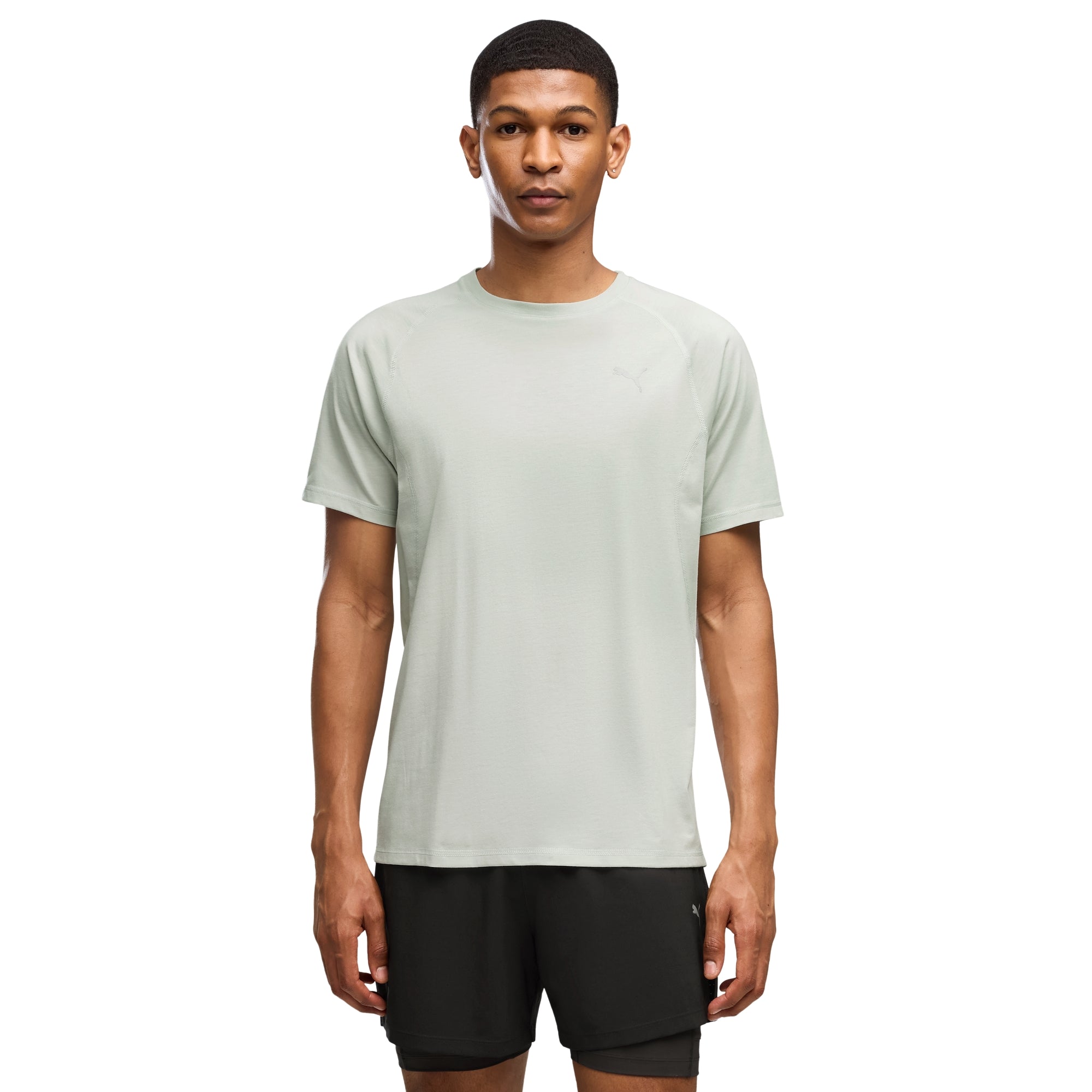 PUMA RUN VELOCITY TEE TRIBLEND - Grigio chiaro - immagine principale