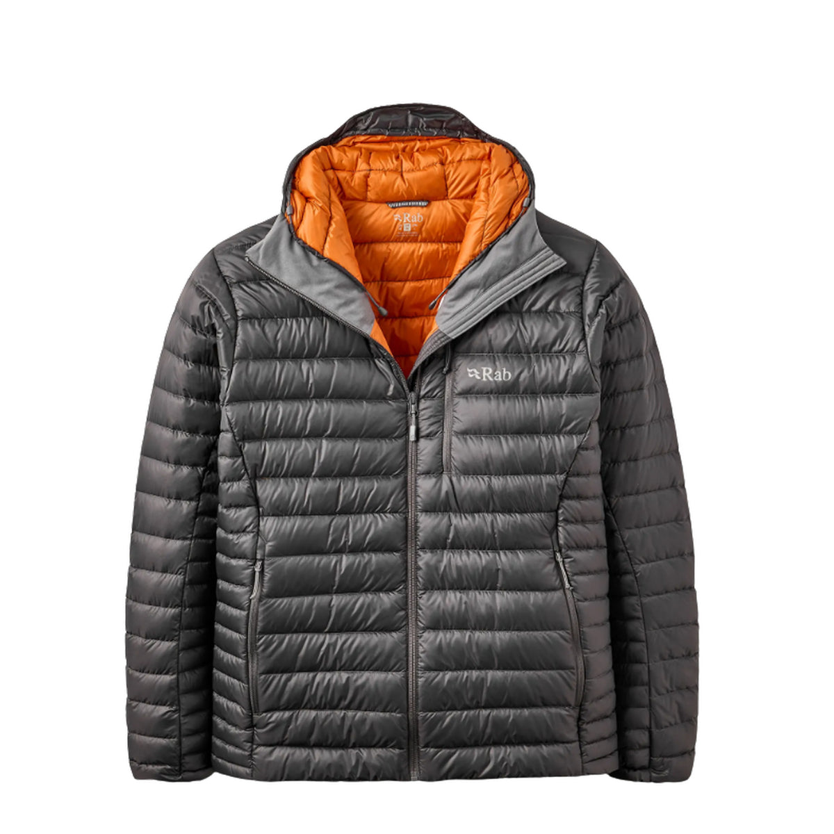 RAB MICROLIGHT ALPINE HOODY - Grigio scuro - immagine principale