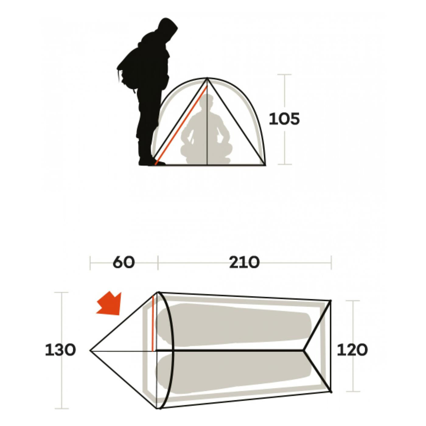 FERRINO TENDA THAR 2