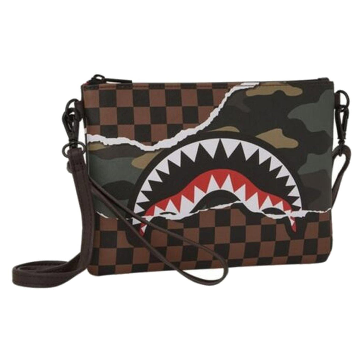 SPRAYGROUND TEAR IT UP CAMO POCHETTE - seconda immagine