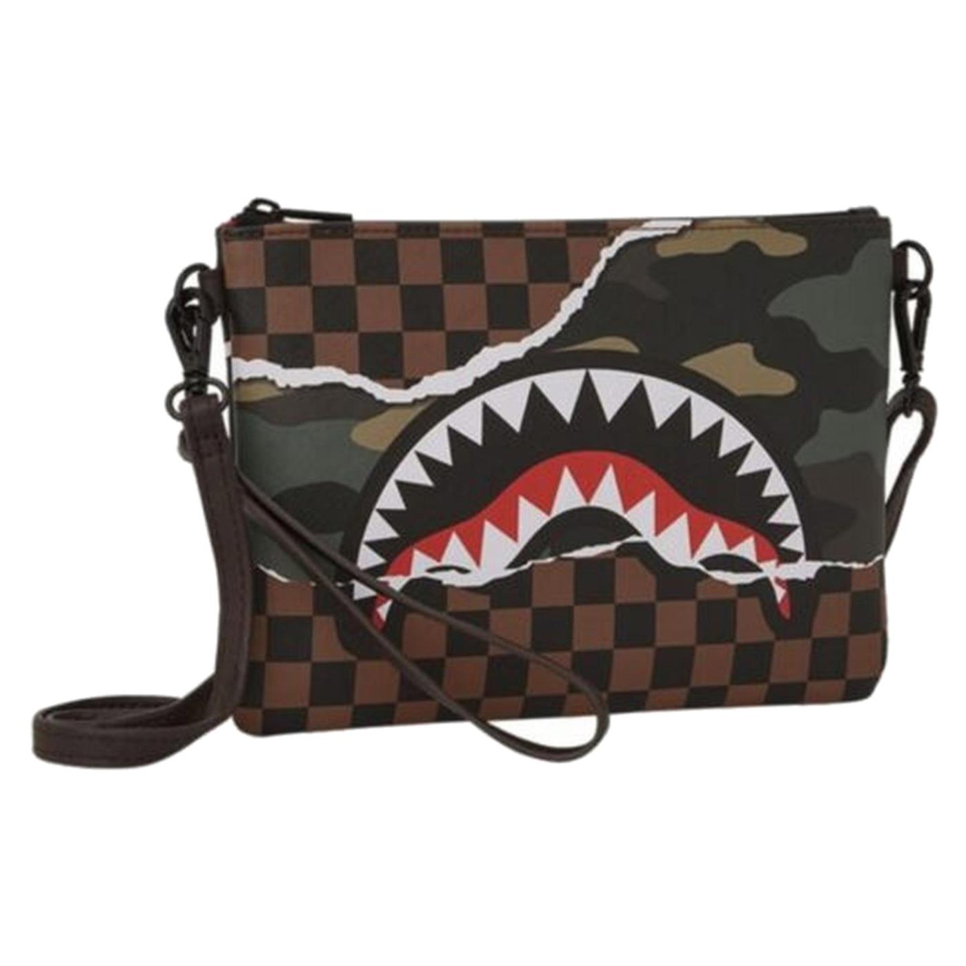 SPRAYGROUND TEAR IT UP CAMO POCHETTE