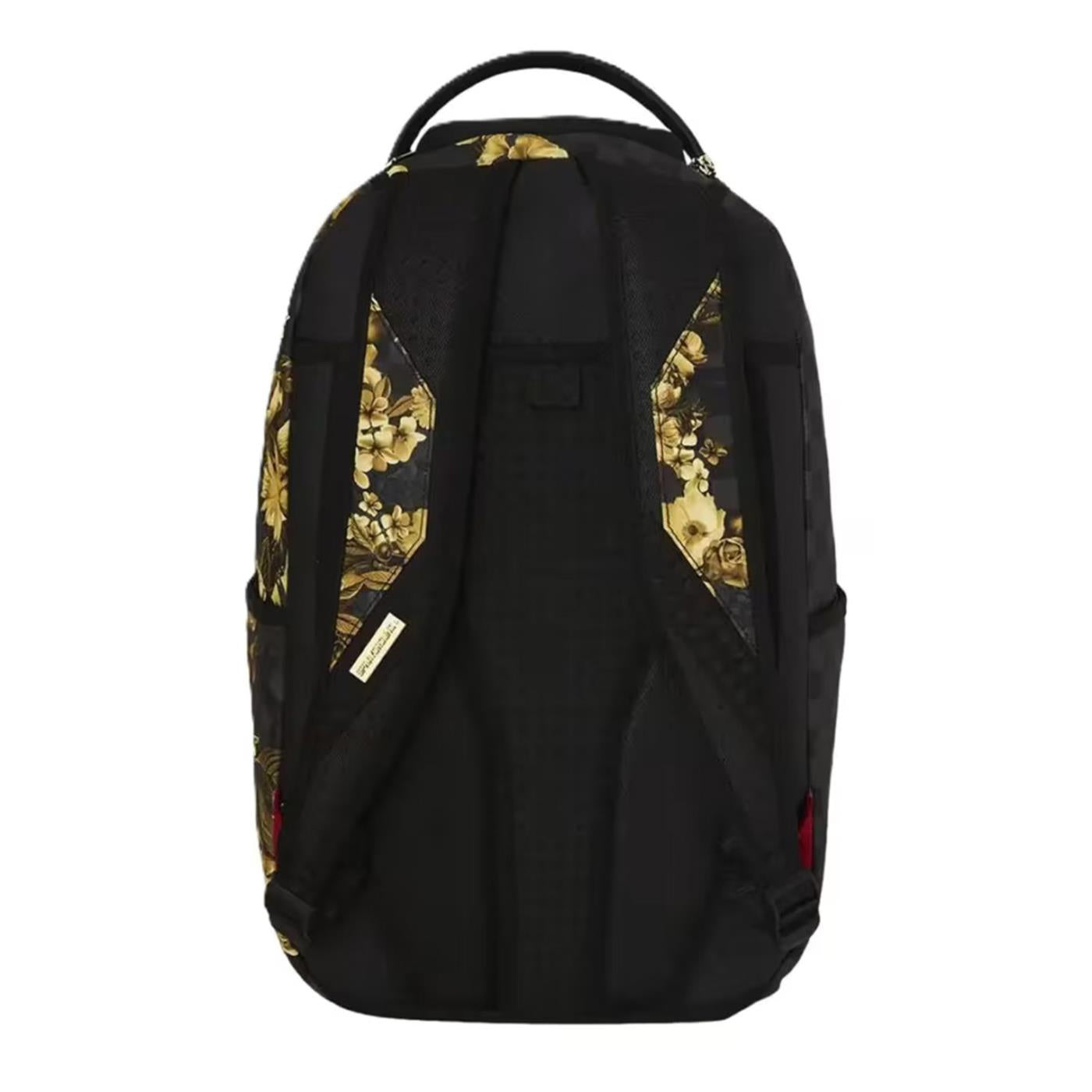 SPRAYGROUND GOLD FLORAL REMIX - Nero - vista 2