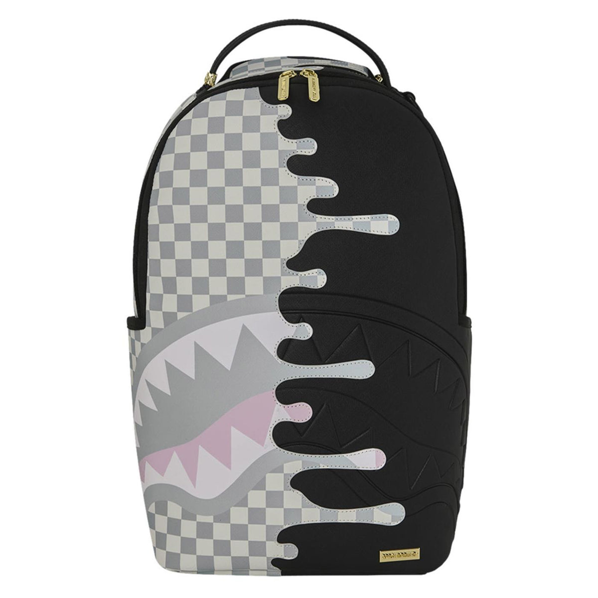 SPRAYGROUND CREAM CHECK SIDE DRIP