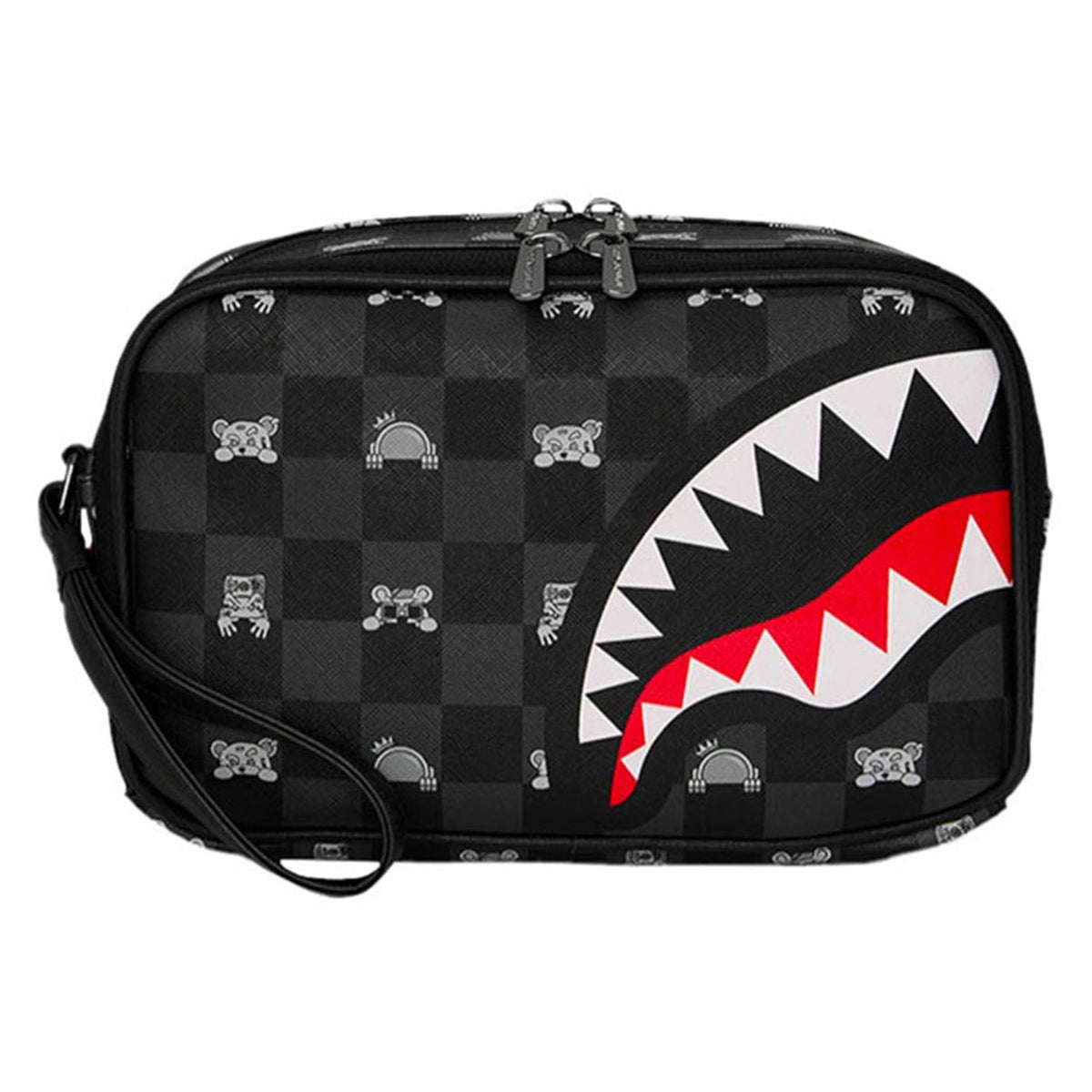 SPRAYGROUND GRAY PEEKING CHARACTER