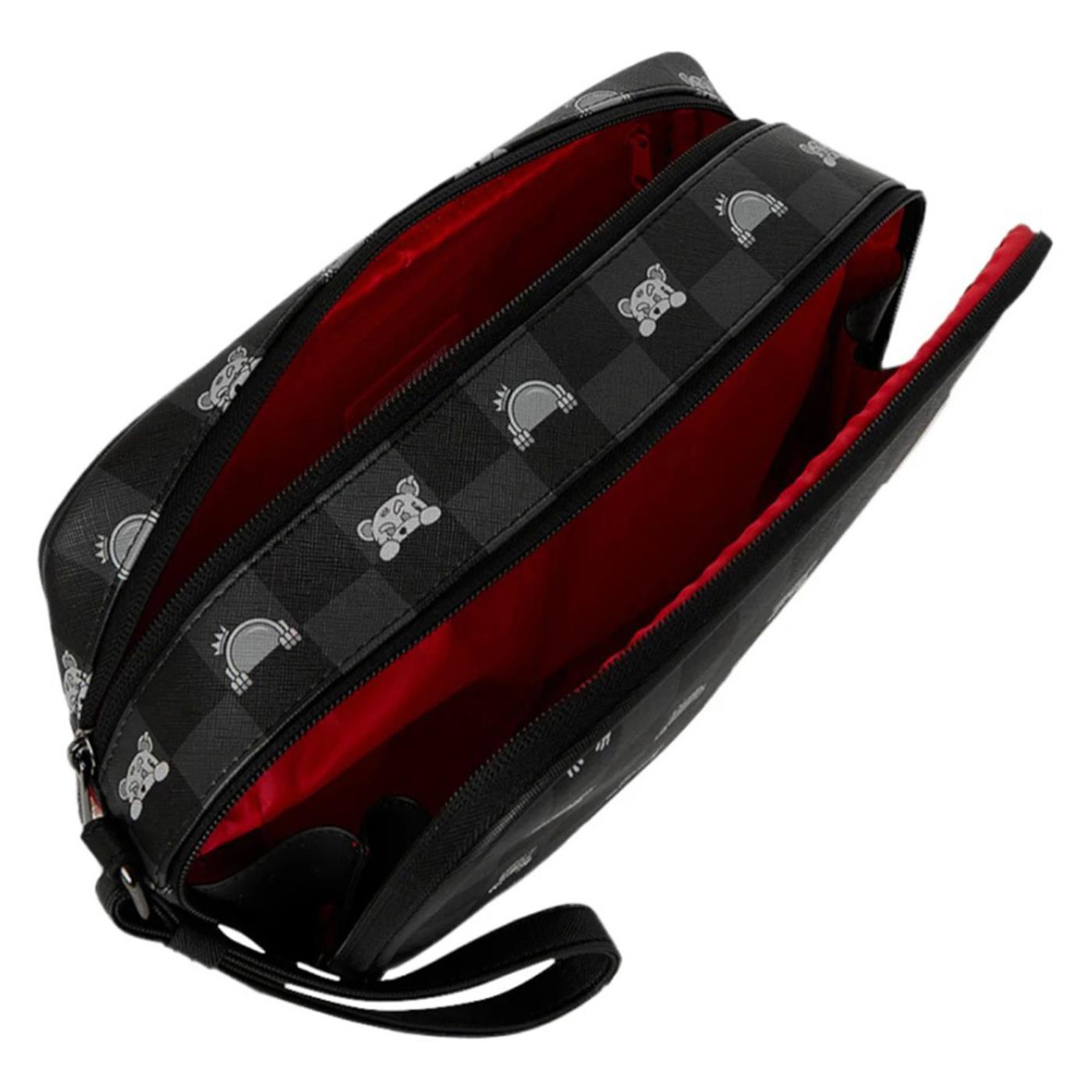 SPRAYGROUND GRAY PEEKING CHARACTER - Nero - vista 2