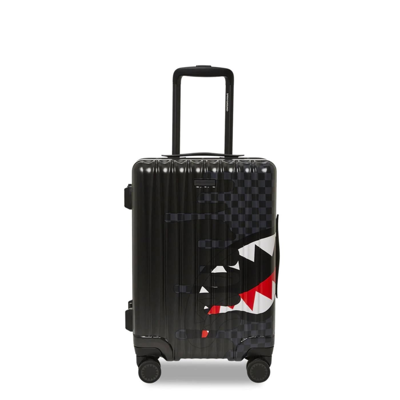 SPRAYGROUND UNFINISHED SHARK LUGGAGE