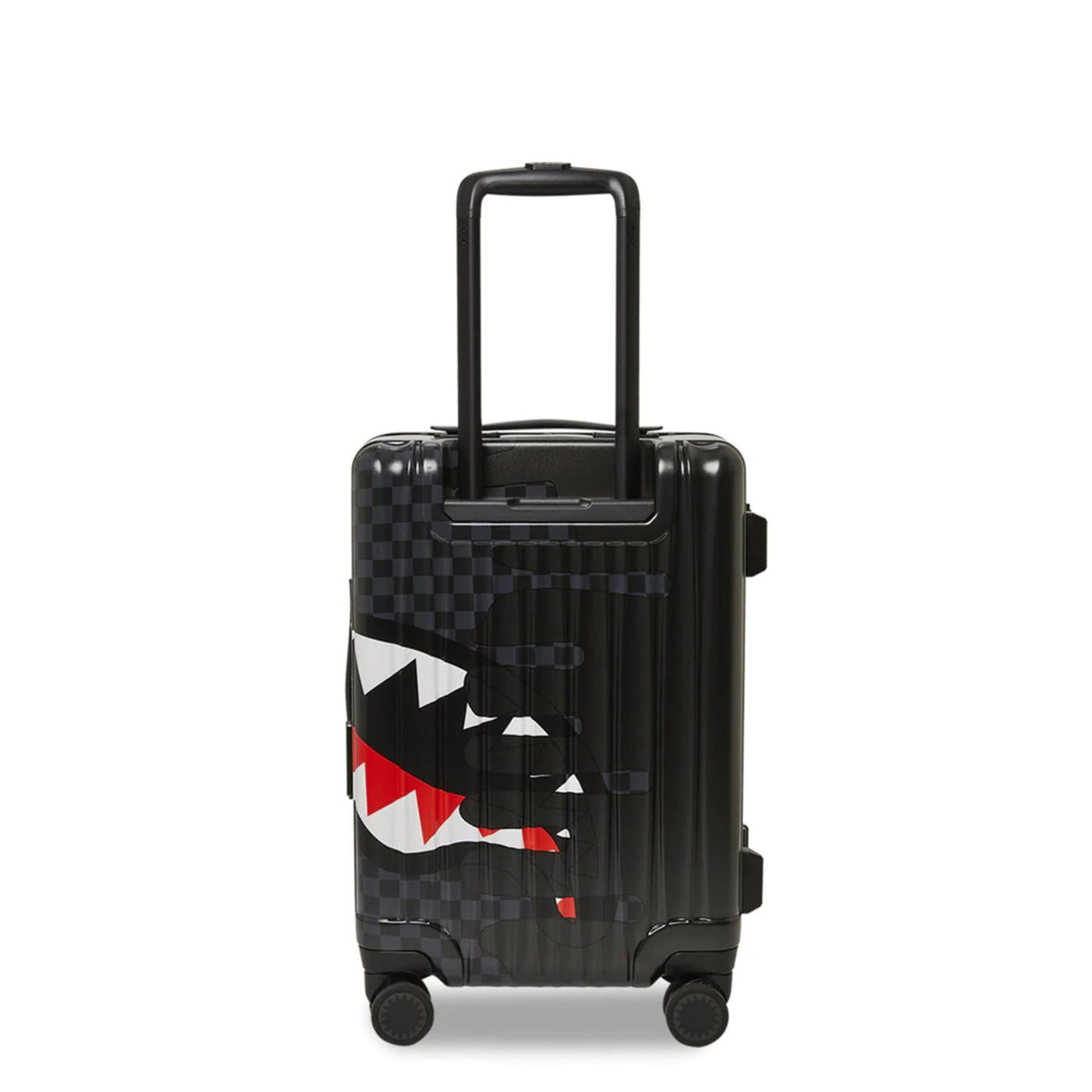 SPRAYGROUND UNFINISHED SHARK LUGGAGE
