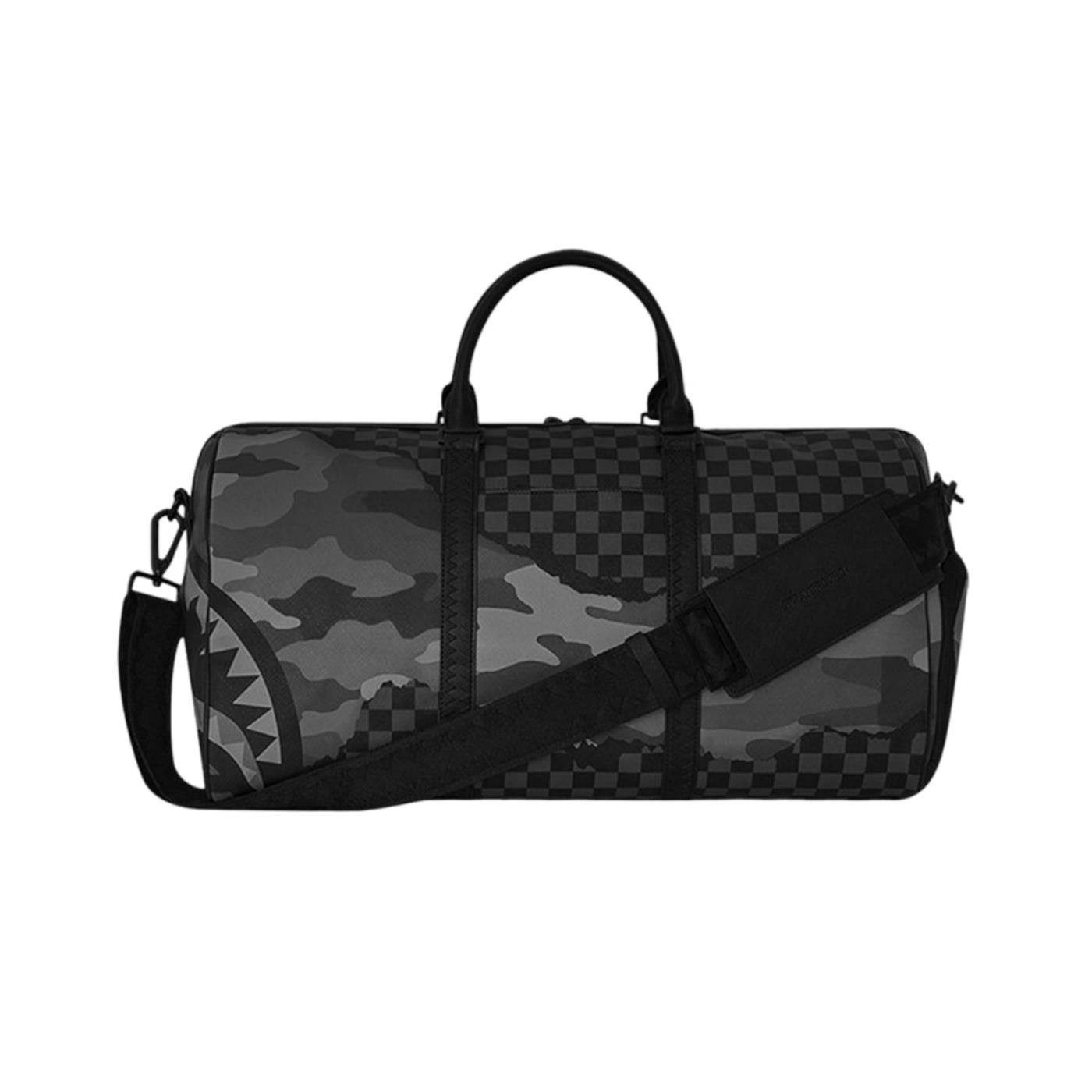 SPRAYGROUND SPLIT UP CAMO TEAR DUFFLE