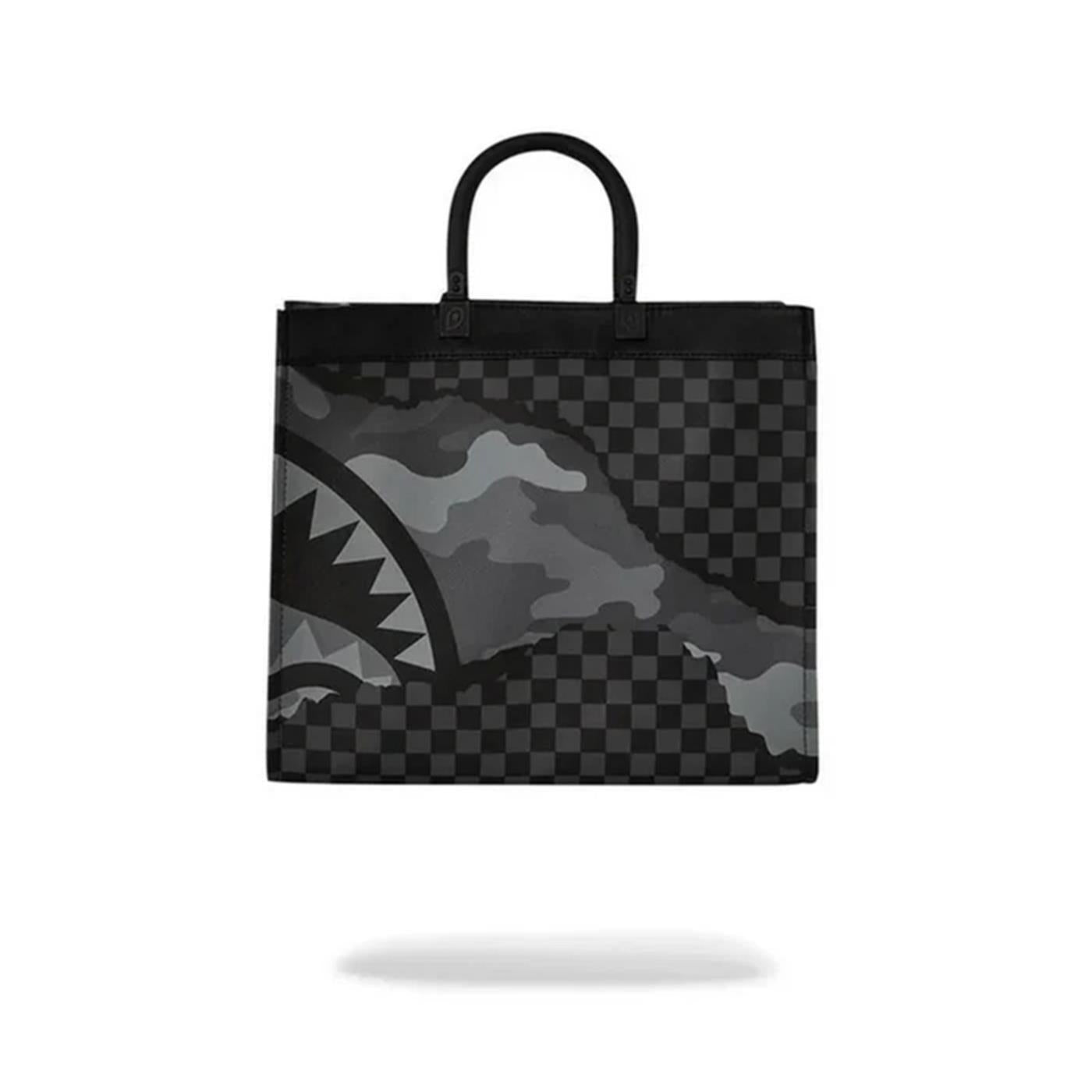 SPRAYGROUND SPLIT UP CAMO TEAR TOTE