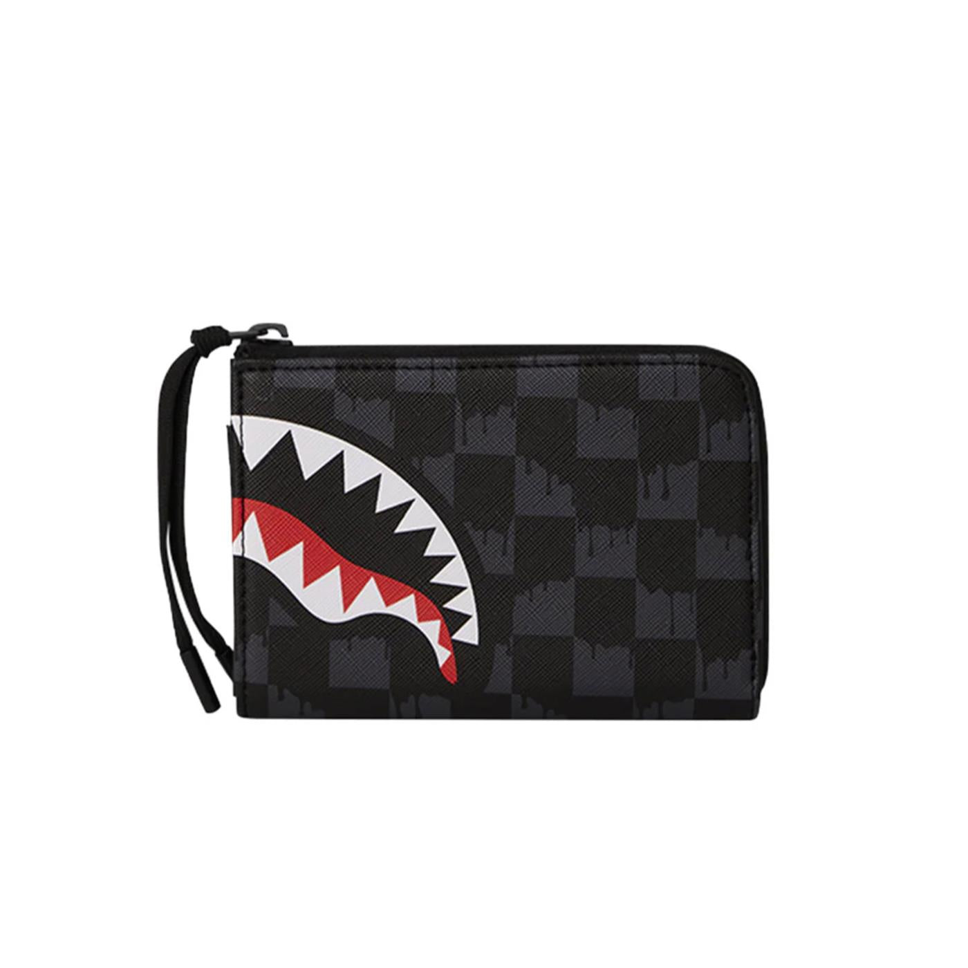 SPRAYGROUND DRIP CHECK SHARK WALLET