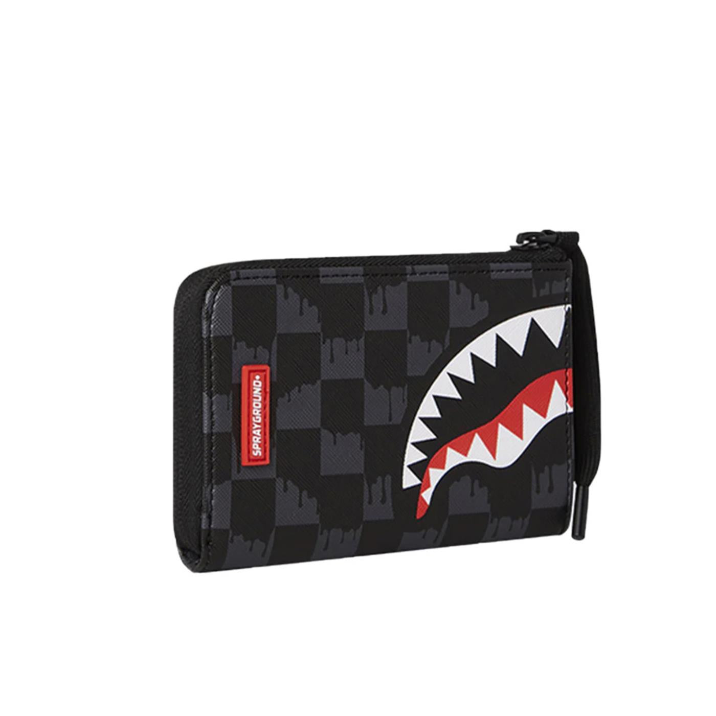 SPRAYGROUND DRIP CHECK SHARK WALLET