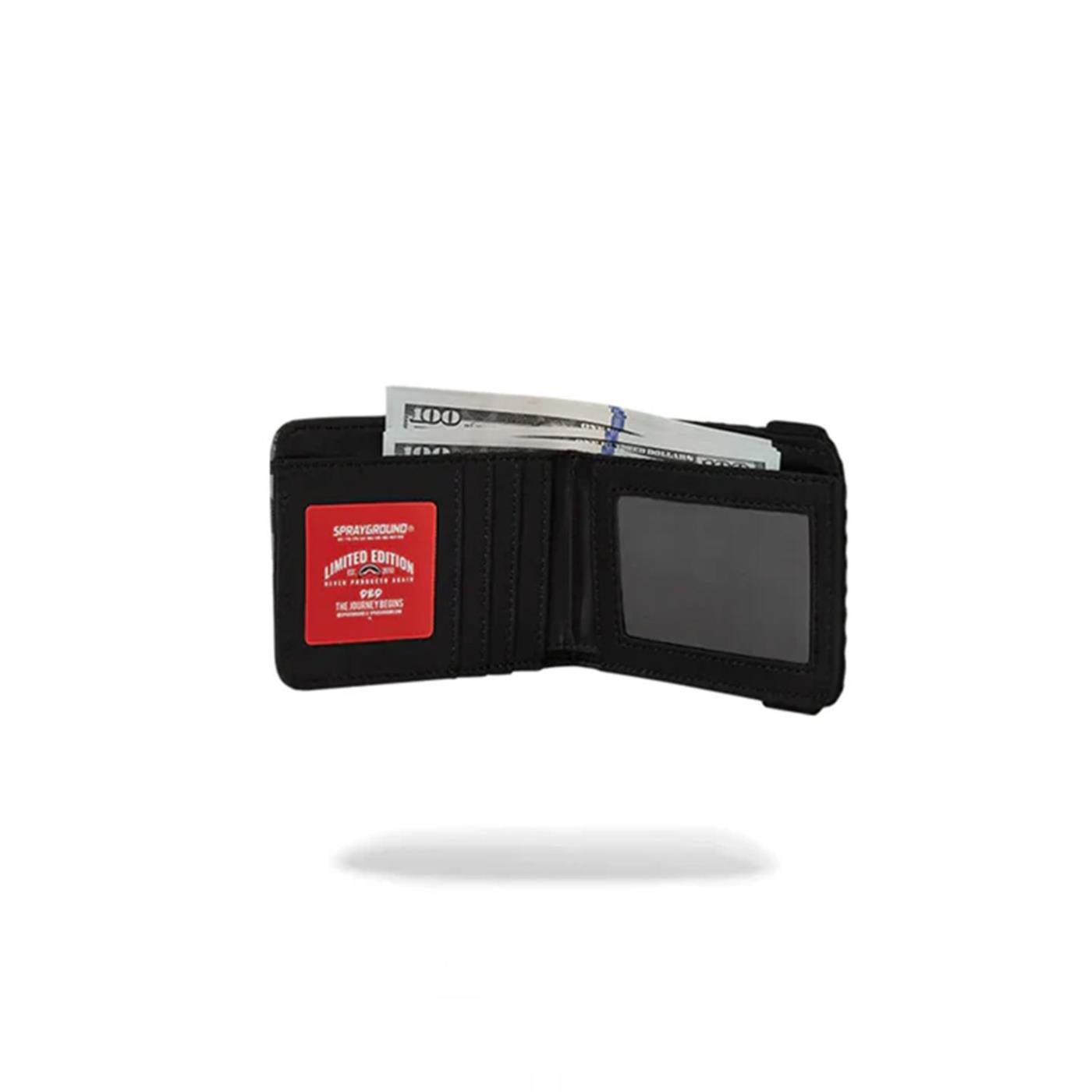 SPRAYGROUND SPLIT UP CAMO TEAR WALLET