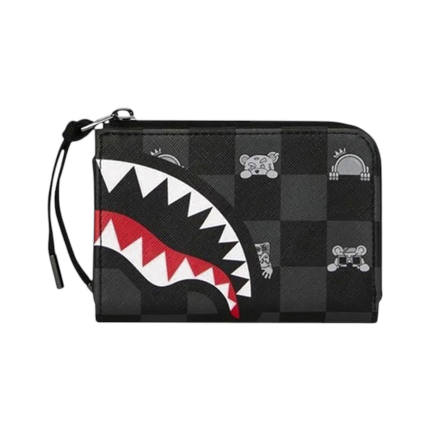 SPRAYGROUND GRAY PEEKING CHARACTER - Grigio scuro - immagine principale