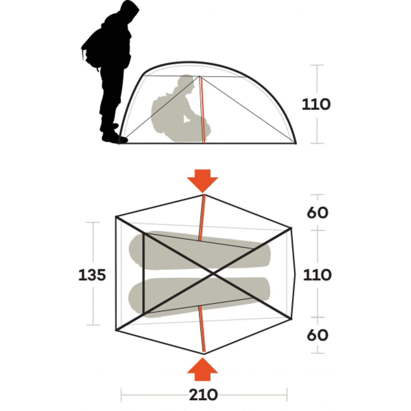FERRINO TENDA NEMESI 2 PRO