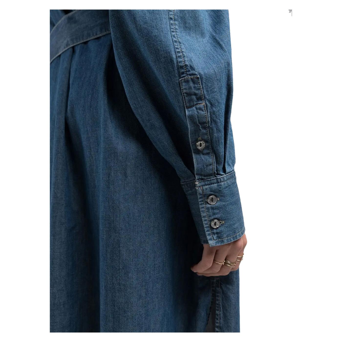 REPLAY ABITO CHEMISIER MID DENIM