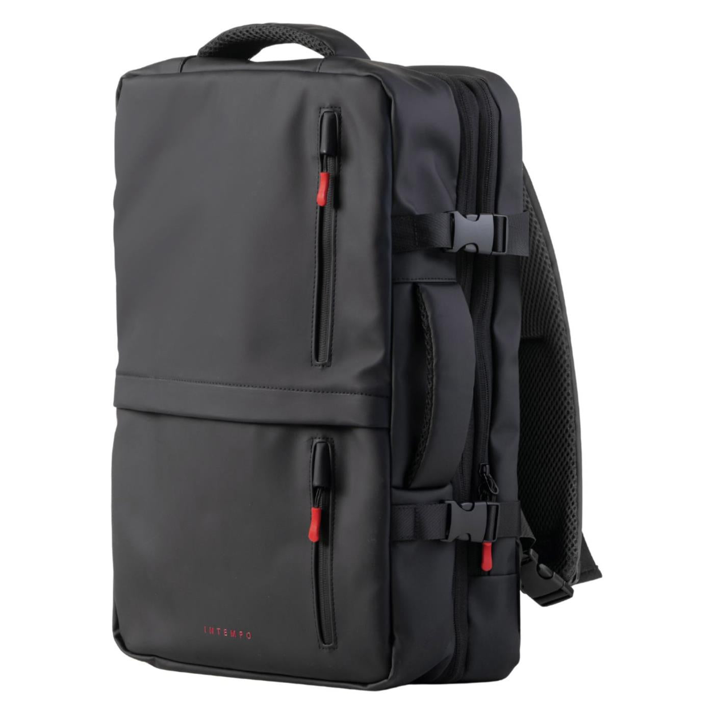 INTEMPO ZAINO TRAVEL DROPINBLACK - Nero - vista 2