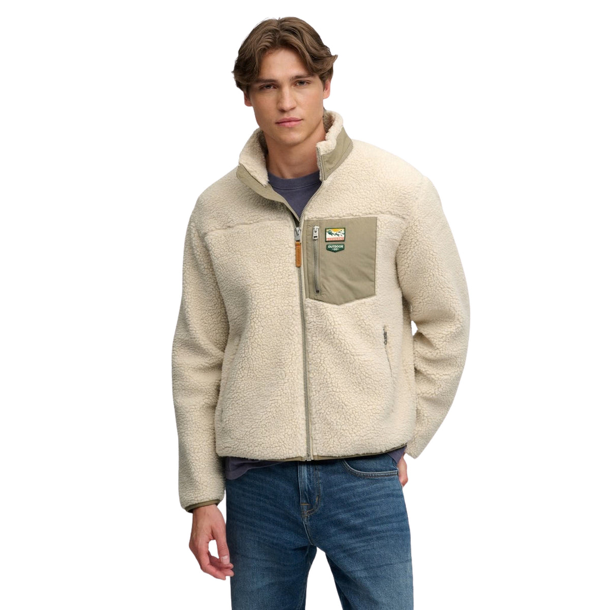 SUPERDRY MOUNTAIN FULL ZIP FLEECE