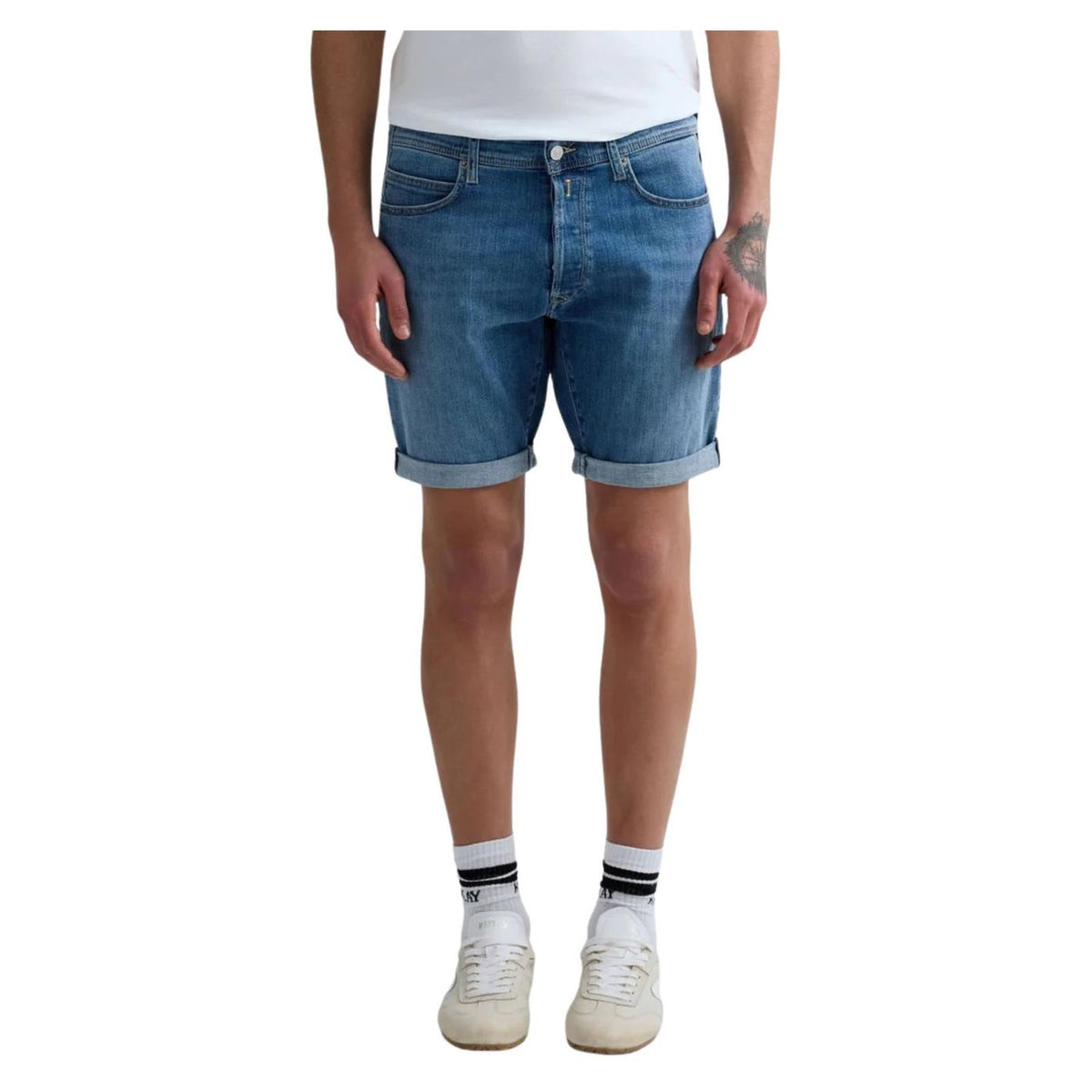REPLAY BERMUDA IN DENIM