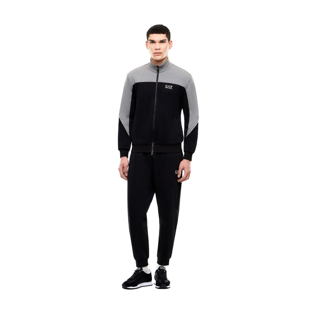 EMPORIO ARMANI 7 EA7 TRAIN COLOURBLOCK T-SUIT