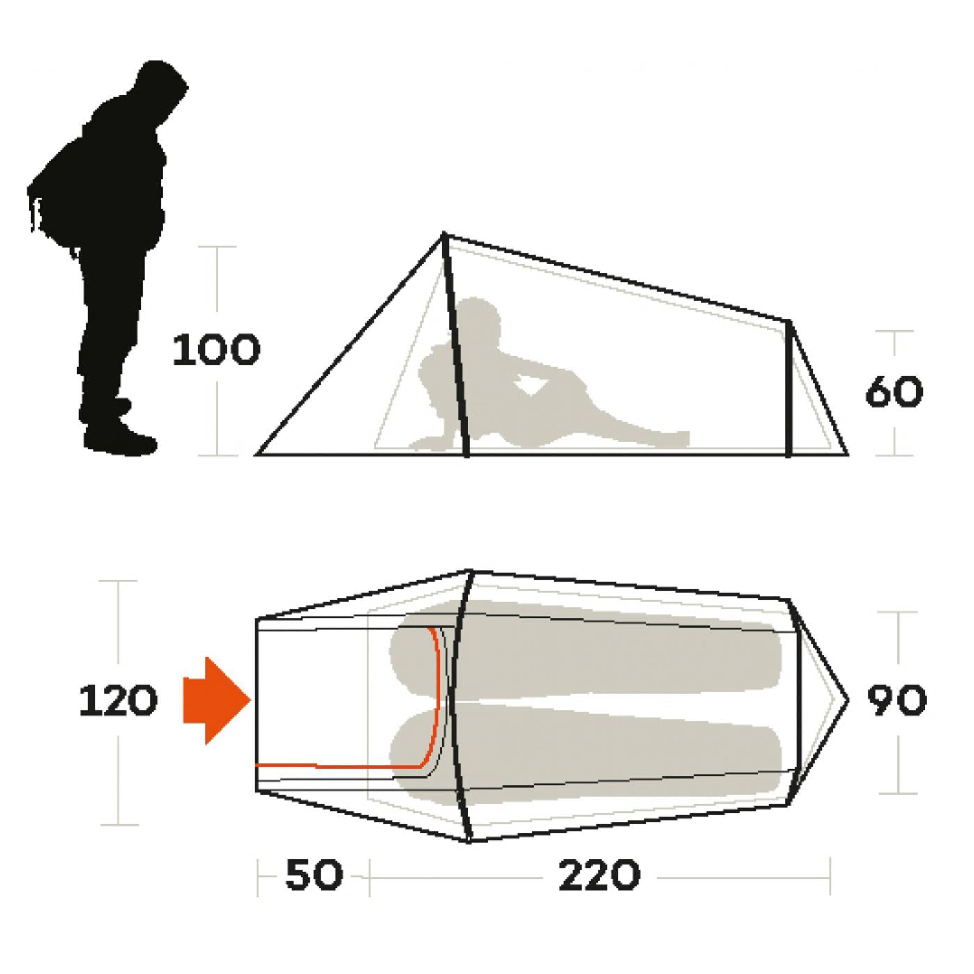 FERRINO TENDA SLING 2