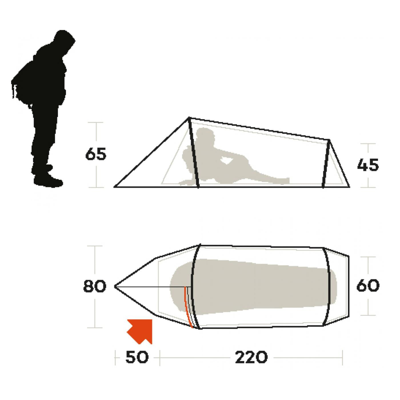 FERRINO TENDA SLING 1