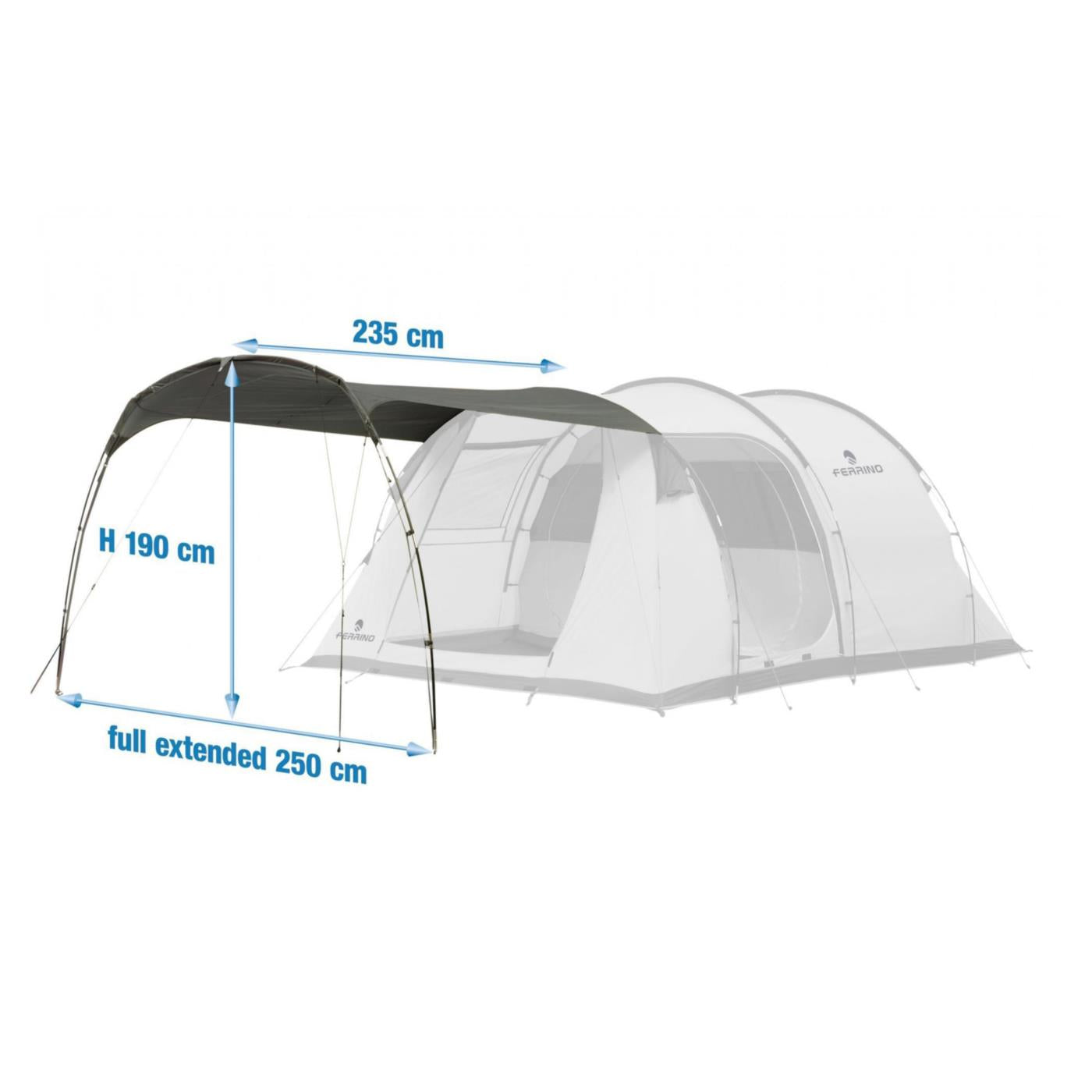 FERRINO TENDA METEORA 4 MATTONE
