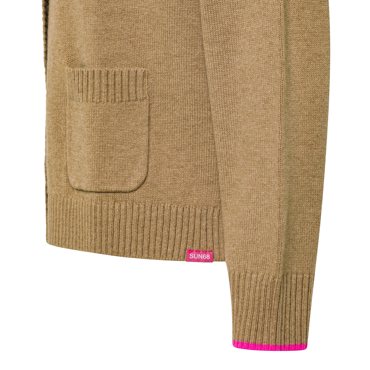 SUN68 CARDIGAN WARM WOOL WOMAN - seconda immagine