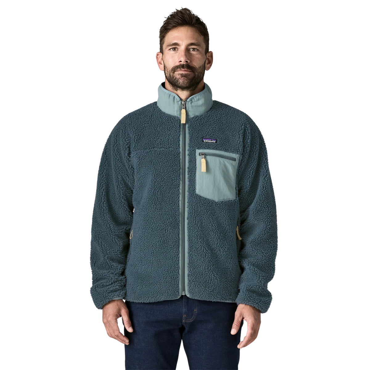PATAGONIA CLASSIC RETRO-X JACKET - Blu - immagine principale