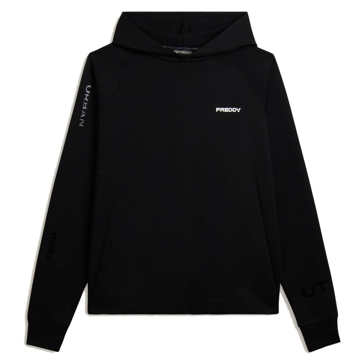 FREDDY FELPA HOODIE URBAN TECH - Nero - immagine principale