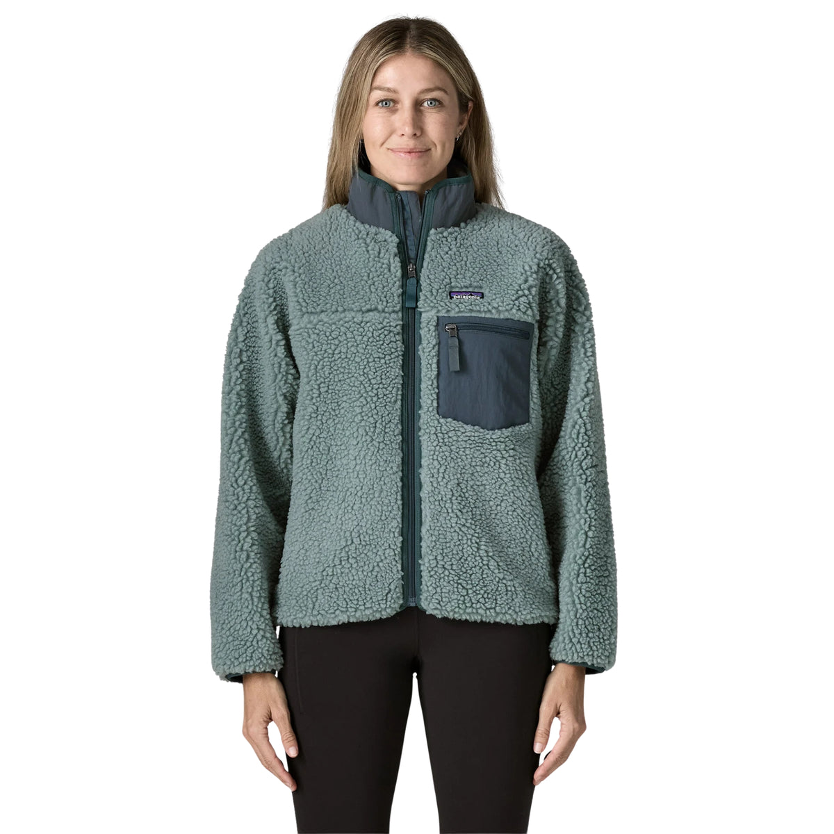 PATAGONIA W CLASSIC RETRO-X JACKET - Verde - immagine principale